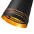 Brickell 5-in Matte Black/Hazelnut Leather 1 Light Wall/Vanity