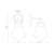 Willard 6-in Vintage Brass/Prismatic Glass 1 Light Wall/Vanity