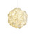 Deluxe Rounds Hanging Pendant Light - Warm white glow