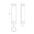 Willard 18-in Urban Bronze/Prismatic Glass 2 Lights Wall/Vanity