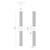 Edwin 22-in Urban Bronze/Frosted Ribbed Glass LED Wall/Vanity