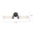 Wynwood 23-in Vintage Brass/Glossy Opal 2 Lights Wall/Vanity