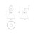 Emerson 9-in Aged Gold/Matte Black 1 Light Wall/Vanity
