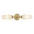 Krysta 20-in Brushed Gold/Opal Glass 2 Lights Wall Vanity