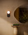 Ariel 12-in Matte Black/Opal Glass Socket Wall/Vanity Light