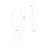Ariel 12-in Matte Black/Opal Glass Socket Wall/Vanity Light