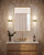 Nelly 12-in Brushed Gold/Glossy Ribbed Opal Glass Socket Wall/Vanity Light
