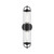 Lancaster 5-in Matte Black 2 Lights Wall/Vanity