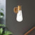Marcel 5-in Aged Gold 1 Light Wall/Vanity
