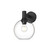 Castilla 8-in Clear Glass/Matte Black 1 Light Wall/Vanity