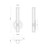 Elsie 12-in Matte Black LED Wall/Vanity Light
