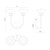 Sylvia 12-in Brushed Gold/Clear Glass 2 Lights Wall Vanity