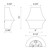 Emiko 10-in Matte Black 1 Light Wall/Vanity