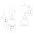 Hazel 6-in Chrome/Clear Glass 1 Light Wall/Vanity