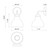 Westlake 6-in Brushed Nickel/Glossy Opal Glass 1 Light Wall/Vanity