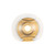Willow 6-in Brushed Gold/Clear Glass 1 Light Wall/Vanity