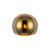 Willow 6-in Brushed Gold/Copper Glass 1 Light Wall/Vanity