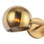 Willow 17-in Brushed Gold/Copper Glass 2 Lights Wall/Vanity