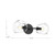 Willow 17-in Brushed Gold/Opal Matte Glass 2 Lights Wall/Vanity