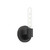 Claire 5-in Matte Black 1 Light Wall/Vanity