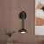 Arden 14-in Matte Black/Opal Glass LED Wall/Vanity Light