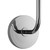 Plisse 7-in Chrome/Opal Matte Glass 1 Light Wall/Vanity
