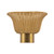 Rancho 14-in Brushed Gold Socket Wall/Vanity Light