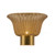Rancho 14-in Brushed Gold Socket Wall/Vanity Light