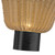 Rancho 14-in Matte Black Socket Wall/Vanity Light