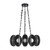 Cortez 25-in Vintage Brass dimmable LED Chandelier - Urban Bronze