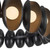 Cortez 37-in Vintage Brass dimmable LED Chandelier - Urban Bronze