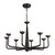 Spade 30-in Antique White dimmable LED Chandelier - Urban Bronze