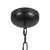 Spade 30-in Antique White dimmable LED Chandelier - Urban Bronze