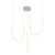 Akoya 48 Light Chrome dimmable LED Chandelier with Remote Driver - Standard