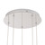 Akoya 80 Light Chrome dimmable LED Chandelier with Remote Driver - Right