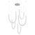 Akoya 80 Light Chrome dimmable LED Chandelier with Remote Driver - Standard