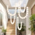 Akoya 80 Light Chrome dimmable LED Chandelier with Remote Driver - Standard