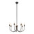 Ember 26-in Matte Black Chandelier - Matte Black