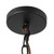 Sloan 30-in Matte Black Chandelier with White Linen Shade - Matte Black/White Linen