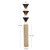 Versus 67-in Urban Bronze Floor Lamp - Patina Brass