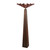 Furrow 65-in Pine Green Floor Lamp - Burgundy