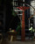 Furrow 65-in Pine Green Floor Lamp - Burgundy