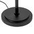 Sloan 68-in Matte Black Floor Lamp with White Linen Shades - Matte Black/White Linen
