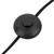 Sloan 68-in Matte Black Floor Lamp with White Linen Shades - Matte Black/White Linen