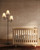 Sloan 68-in Matte Black Floor Lamp with White Linen Shades - Matte Black/White Linen