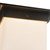 Mineral 8-in (6-in Height) Patina Brass Square Flush Mount with Opal Glass - Urban Bronze/Matte Opal Glass