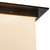 Mineral 11-in (9-in Height) Patina Brass Square Flush Mount with Opal Glass - Urban Bronze/Matte Opal Glass