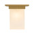 Mineral 8-in (9-in Height) Urban Bronze Square Flush Mount with Opal Glass - Patina Brass/Alabaster