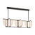 Anders 59-in Urban Bronze dimmable LED Linear Pendant - Urban Bronze