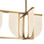 Anders 59-in Urban Bronze dimmable LED Linear Pendant - Vintage Brass